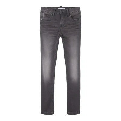 Abbildung von Name it Nkmtheo PANT Jeans Skinny Fit für Kinder, Größe: 122, Grey denim