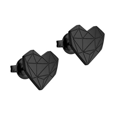 Abbildung von Liebeskind Berlin Ohrstecker aus Edelstahl im Herz Design