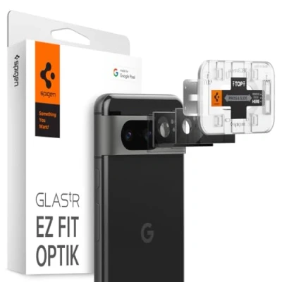 Abbildung von Spigen Ez Fit Gehärtetes Glas Clear Displayschutzfolie Camera Google Pixel 8