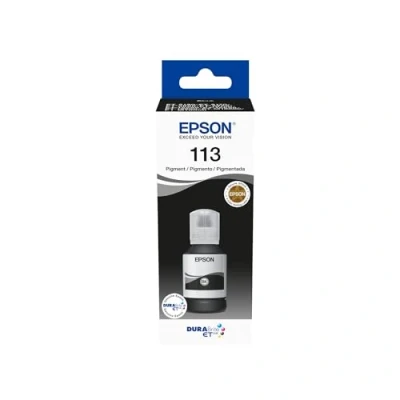 Abbildung von Epson EcoTank 113 Original Tintenflasche, Schwarz, Pigmenttinte