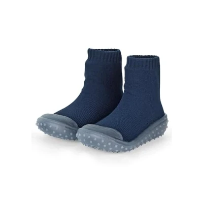 Abbildung von Sterntaler Adventure Socks uni Unisex Babysocken mit transparenter profilierter Gummisohle unifarben marine, 21/22