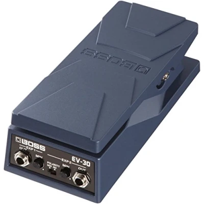 Abbildung von BOSS Ev 30 Dual Expression Pedal, platzsparendes Pedal mit robustem Gehäuse aus Aluminiumdruckguss