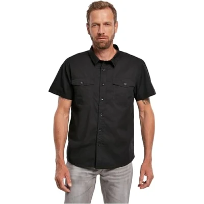 Abbildung von Brandit Roadstar Hemd, Herren, Größe: XXL, Black