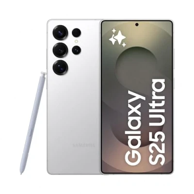 Abbildung von Samsung Galaxy S25 Ultra AI Smartphone mit AI, ohne Vertrag, Handy Android, 12 GB RAM, 512 Speicher, 200 MP Kamera, Titanium Whitesilver, 3 Jahre Herstellergarantie