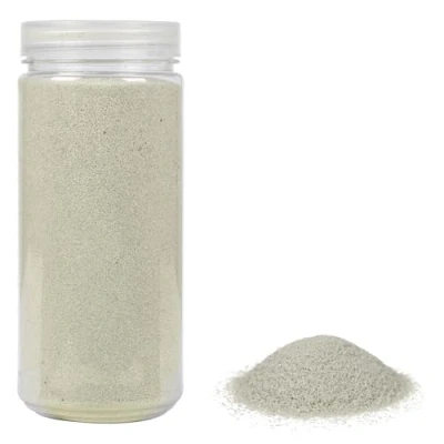 Abbildung von HEKU Hochwertiger naturfarbener Dekosand (ca. 750g) Feine Körnung (0,1 0,5mm) Wiederverschließbare Dose Vielseitig für Deko und Bastelarbeiten, Natur