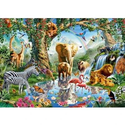 Abbildung von Ravensburger Puzzle 12000682 Abenteuer im Dschungel 1000 Teile für Erwachsene und Kinder ab 14 Jahren,