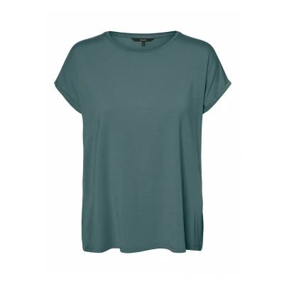 Abbildung von Vero Moda Vmava Plain NOOS Tshirt basic, Damen, Größe: XS, North atlantic
