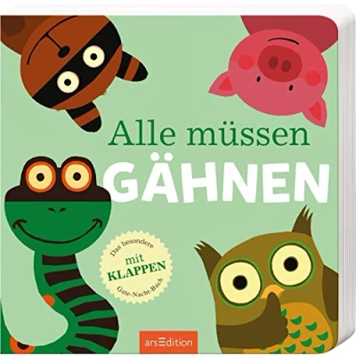 Abbildung von Alle müssen gähnen: Mit großen Klappen Der Einschlafklassiker für Kinder ab 24 Monaten