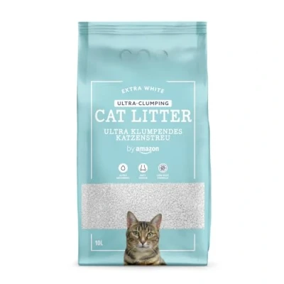 Abbildung von by Amazon weißes Ultra Klumpstreu für Katzen 10L