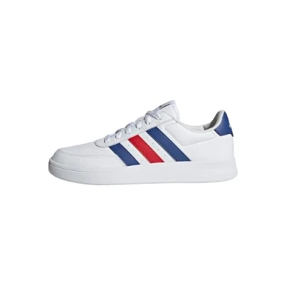 Abbildung von adidas Herren Breaknet 2.0 Shoes Schuhe, White/Lucid Blue/Better Scarlet, 45 1/3 EU