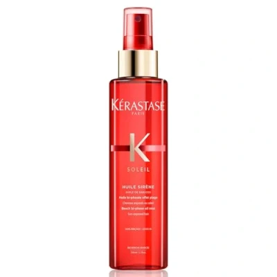 Abbildung von Kérastase Nährendes Haaröl für jedes Haar, Sonnenschutz gepflegte, definierte und weiche Locken, Huile Sirène, Soleil, 150 ml