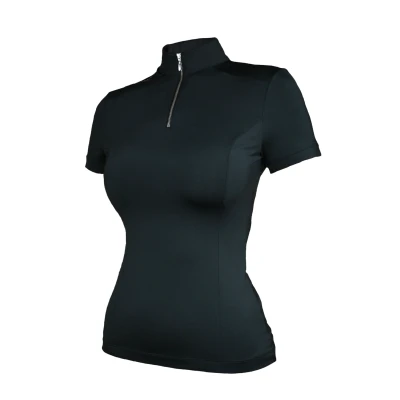 Abbildung von Equestrian Stockholm Black Edition UV Protection Top Short Sleeve