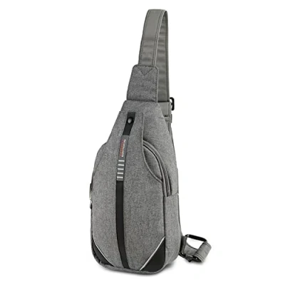 Abbildung von WATERFLY Anti Diebstahl Sling Bag für Damen und Herren Brusttasche Hippie Crossbody Multipurpose Daypack