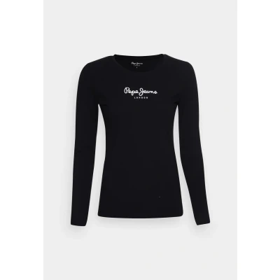 Abbildung von Pepe Jeans NEW Virginia Langarmshirt, Damen, Größe: XXS, Black