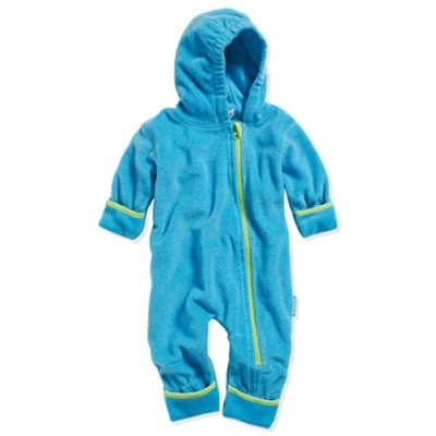 Abbildung von Playshoes Fleece Overall Unisex Kinder Jumpsuit, aquablau, 92