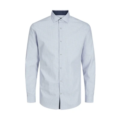 Abbildung von Jack &amp; Jones Jprblaparker Detail L S NOOS Hemd, Herren, Größe: Large, White