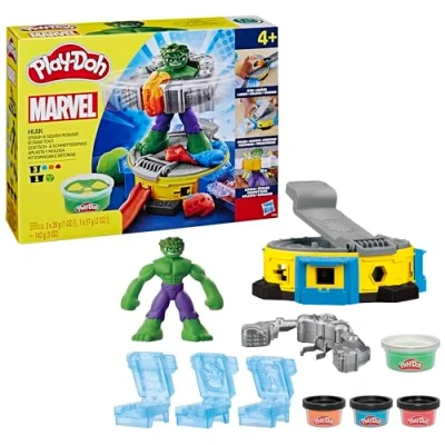 Abbildung von Play Doh Marvel Hulk Quetsch &amp; Schmetterspaß