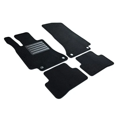 Abbildung von MDM SP 4472 Fußmatten Velours Autoteppich passend für Mercedes Klasse C (W205/S205) (auch Plug in Hybrid) 03.2014&gt;