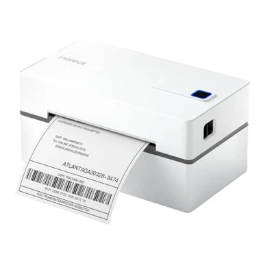 Abbildung von Inateck Bluetooth Thermo Etikettendrucker, Kabelloser 4x6 Versandetikettendrucker für Versandpakete, Kompatibel mit iPhone, Android, iPad, Windows, MacOS, Chrome, USPS