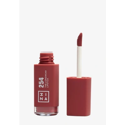 Abbildung von 3ina THE Longwear Lipstick Flüssiger Lippenstift, Größe: 6.5 ml, 254 dark pink nude