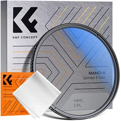 Abbildung von K&amp;F Concept K Serie 82mm Slim Zirkularer Polfilter Polarisationsfilter CPL Filter Cirkular Optisches Glas &amp; Aluminium für Foto Kameraobjektive