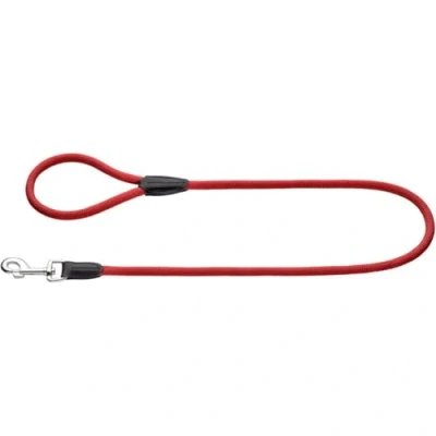 Abbildung von HUNTER FREESTYLE Hundeführleine mit Handschlaufe, wetterfest, 1,0 x 110 cm, rot