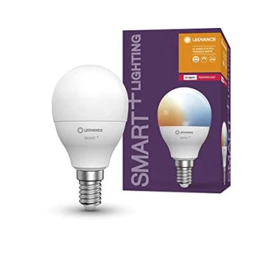 Abbildung von Ledvance SMART+ Miniballform mit ZigBee Technologie P40 E14 Tunable White 2700 6500K, 4 er Pack