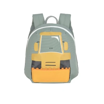 Abbildung von LÄSSIG Kleiner Kinderrucksack für Kita Kindertasche Krippenrucksack mit Brustgurt, 20 x 9.5 24 cm, 3,5 L/Tiny Backpack Excavator