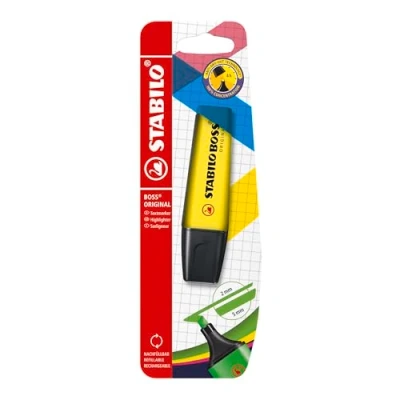 Abbildung von STABILO Textmarker BOSS ORIGINAL Einzelstift gelb