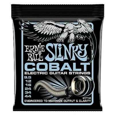 Abbildung von Ernie Ball Primo Slinky Cobalt E Gitarrensaiten, Stärke 9.5 44