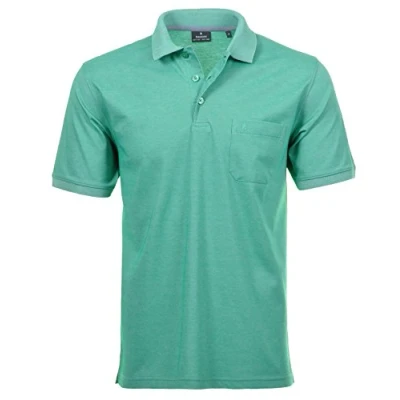 Abbildung von Ragman Softk Poloshirt Light stone, Herren, Größe: Large, stone