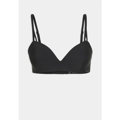 Abbildung von Calvin Klein Underwear Seductive Comfort Light LIFT DEMI Wirefree Tshirt BH, Damen, Größe: 85D, Black