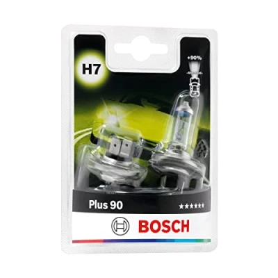 Abbildung von Bosch H7 Plus 90 Lampen 12 V 55 W PX26d 2 Stücke