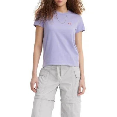 Abbildung von Levi&#039;s Perfect TEE Tshirt basic, Damen, Größe: XXS, Persian violet