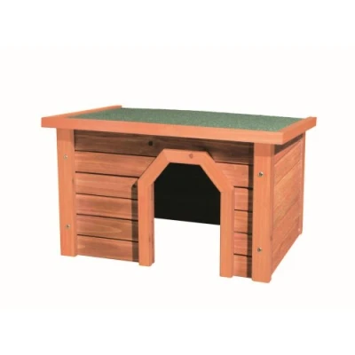 Abbildung von Trixie 62395 natura Kleintierhaus, 40 x 20 28 cm, braun, Hund