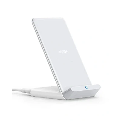 Abbildung von Anker 313 Induktive Ladestation, Qi Zertifiziert, Geeignet für iPhone 15/15 Pro / 15 Max, SE (2020), 13/13 13 XR,10W Schnellladefunktion Galaxy S22 (Ohne Netzteil)