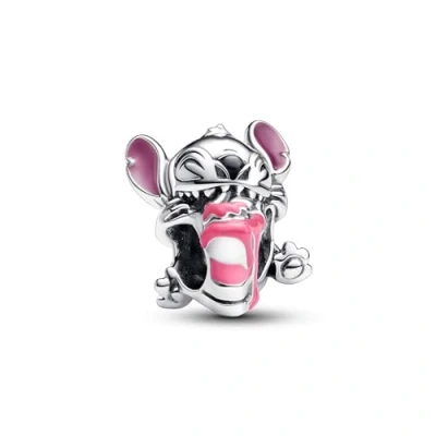 Abbildung von Pandora Disney Stitch Birthday CAKE Charm, Damen, Größe: One Size, Sterling silver