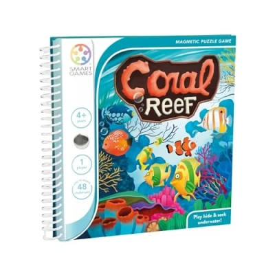Abbildung von SmartGames Coral Reef, Magnetic Puzzle Game with 48 Challenges, 4+ Years