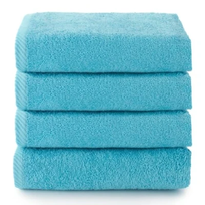 Abbildung von Top Towel Plus Badetücher 4 Gesichts oder Bidethandtücher 30x50 cm 100 % Baumwolle Aguamar