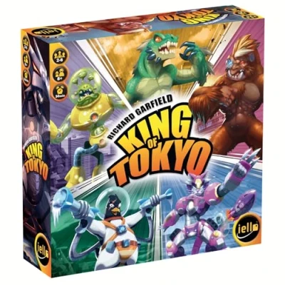 Abbildung von Iello 513299 King of Tokyo Neue Edition Deutsch, für 8 Jahre to 99 Jahre, Medium, Grün, Blau, Rot