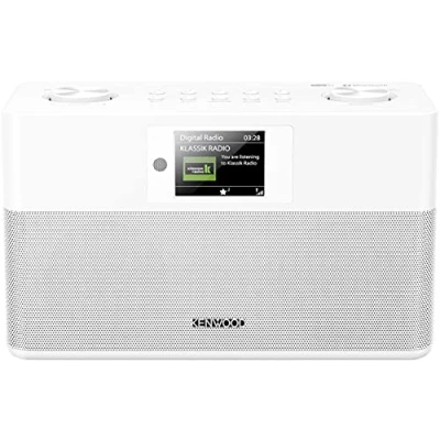 Abbildung von KENWOOD CR ST80DAB W Stereo Kompaktradio (2 x 10 RMS, Bassreflex Lautsprecher DAB+, UKW, Bluetooth, Line In, Out, Weckfunktion, Sleeptimer, TFT Farbdisplay, Fernbedienung)