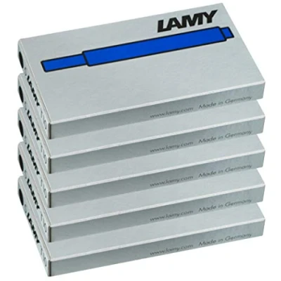 Abbildung von Lamy T10 Tintenpatronen blau (5 Packungen, Blau)