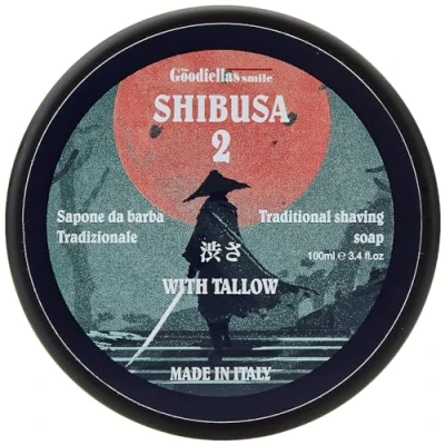Abbildung von THE GOODFELLAS&#039; SMILE Shibusa traditionelle Rasierseife Made in Italy, 100 g