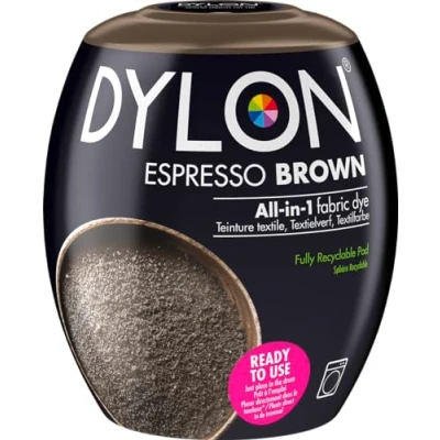 Abbildung von Dylon 350 g Maschinenfarbe Pod, espressobraun, 350G