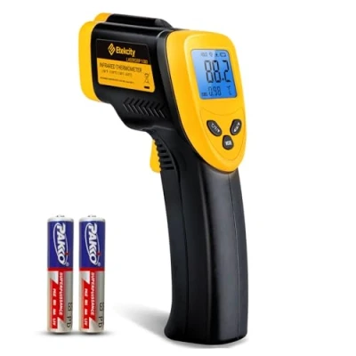Abbildung von Etekcity Infrarot Thermometer 50 bis +610C, Digital IR Pyrometer berührungslos Temperaturmessgerät, LCD Beleuchtung (Nicht für Menschen) Kochen/Pizza Oven/Gefrierschrank/Industrie