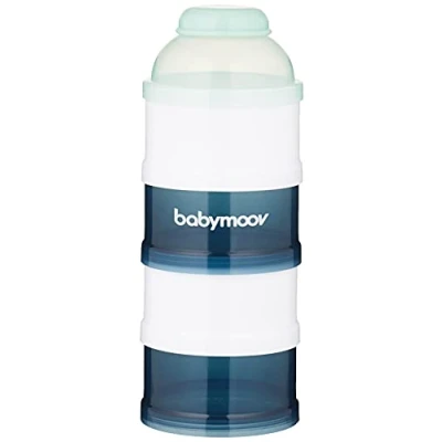 Abbildung von Babymoov Milchpulver Portionierer, arctic blue, 4 Fächer