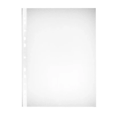 Abbildung von Herlitz 10468577 Prospekthülle A4 Standard glasklar 50er Packung, PP, 0,050 mm transparent