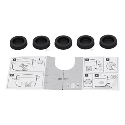 Abbildung von BSH Kochtopfpatches Patches Klebepads Silikonpads Pads Induktionskochstelle ORIGINAL Bosch Siemens 00577921 577921