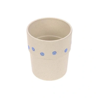 Abbildung von LÄSSIG Kinder Becher Trinkbecher Tasse Kindergeschirr ohne Melamin, BPA frei, für Spülmaschine und Mikrowelle/Mug Happy Rascals Smile sky blue