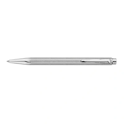Abbildung von Caran d&#039;Ache 0890.487 Ecridor Retro Kugelschreiber Silber, 1 Stück (1er Pack)